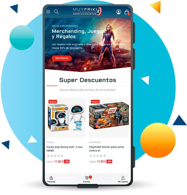 Dropshipping de merchandising, figuras y juegos